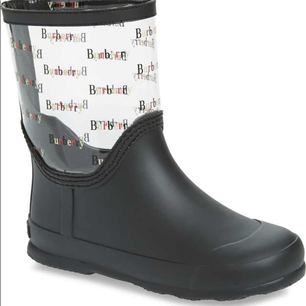 Girl’s Burberry rain boot